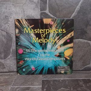 Reader's Digest Master Of Melody 3 LP Classical Music Vinyl Records Mint